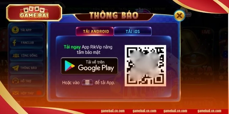 Các bước tải app Rikvip cơ bản dành cho tân thủ.