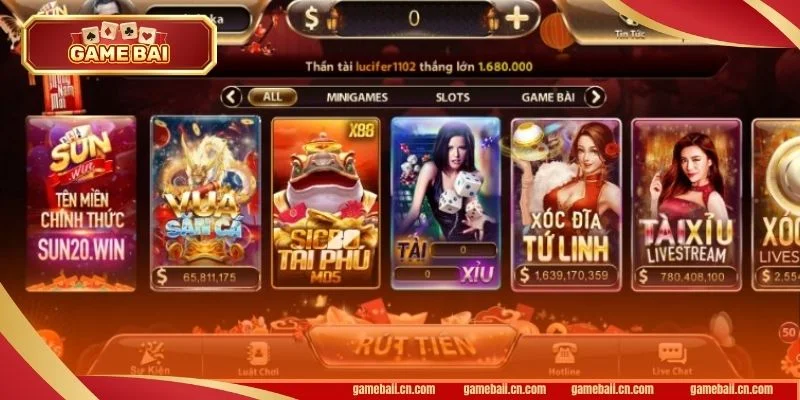 Có những tiêu chí nhất định khi chọn lựa TOP gamebaii uy tín.